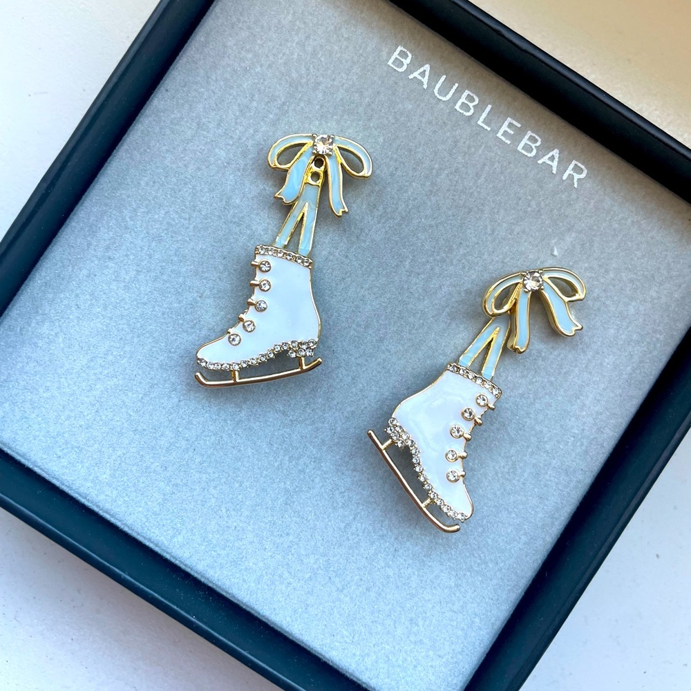 Baublebar 2 in 1 Ice Skate Earrings
